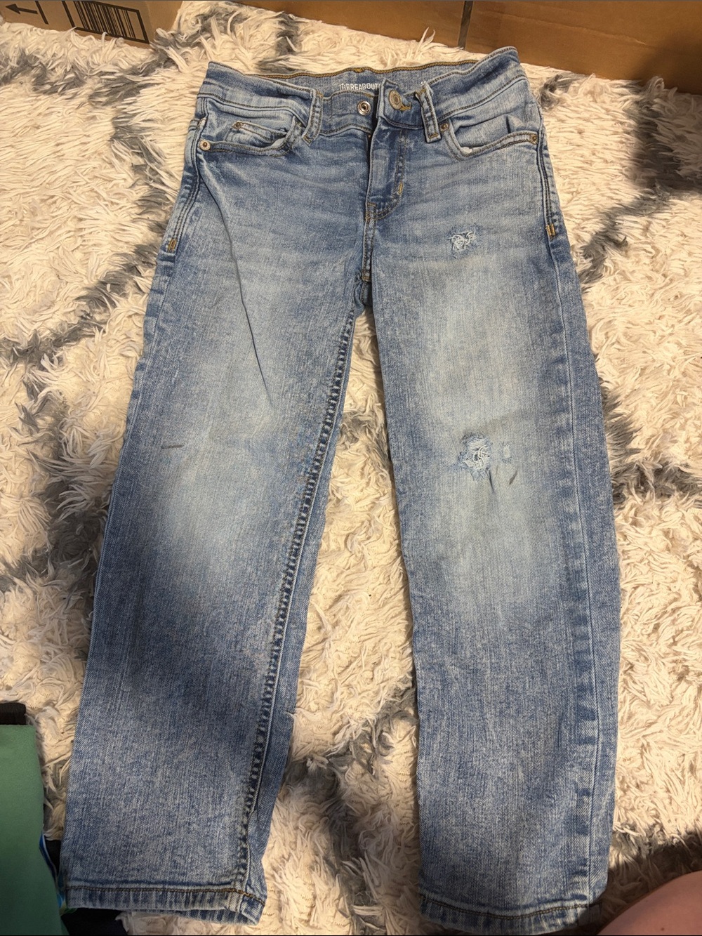 Boys distressed jeans